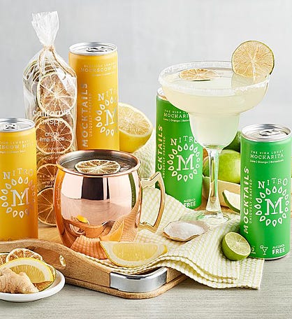Mocktails Uniquely Crafted® Citrus Party Pack 